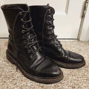 Ralph Lauren Collection Made in italy combat boots / military boots